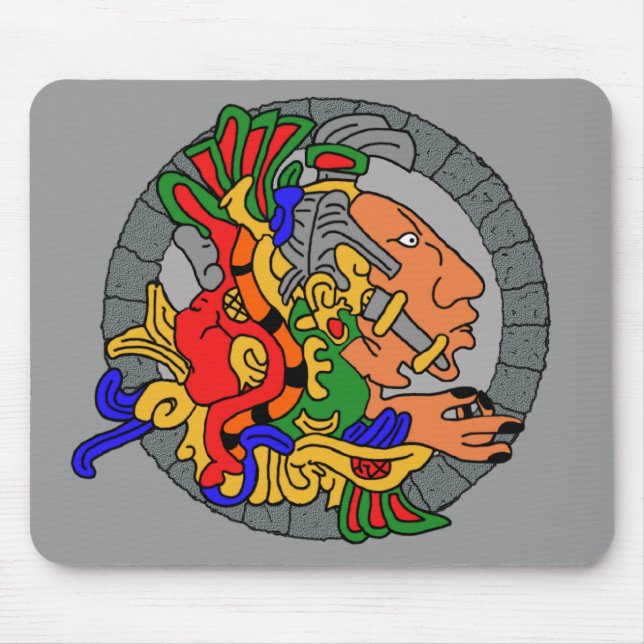 Mousepad Tapete do rato de Kukulkan (Frente)