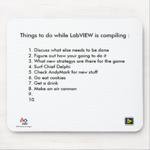 Mousepad Tapete do rato de LabVIEW