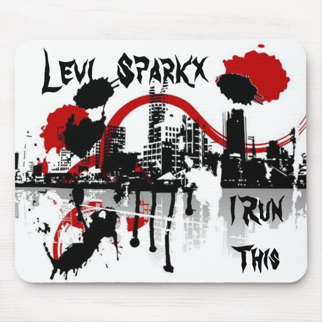 Mousepad Tapete do rato de Levi Sparkx (Frente)