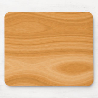 Mousepad tapete do rato de madeira