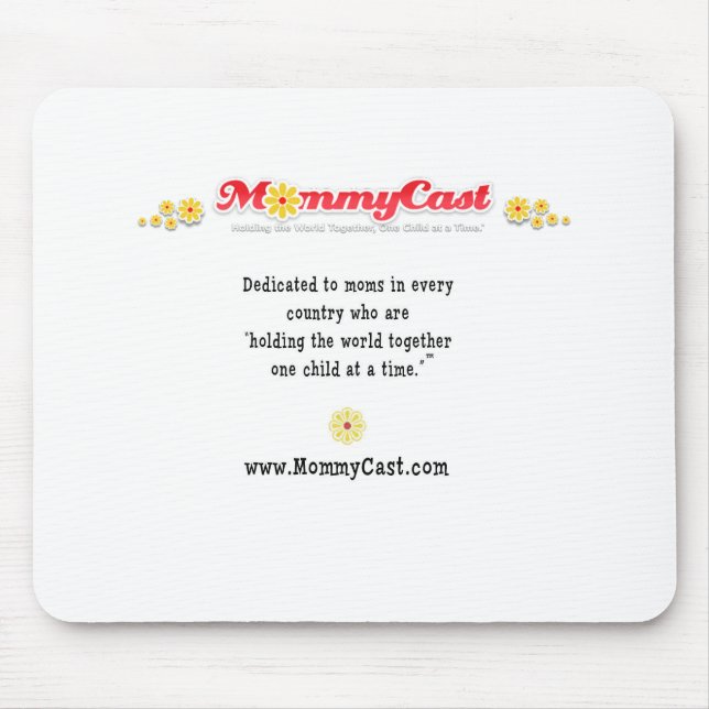 Mousepad Tapete do rato de MommyCast (Frente)