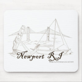 Mousepad Tapete do rato de Newport RI