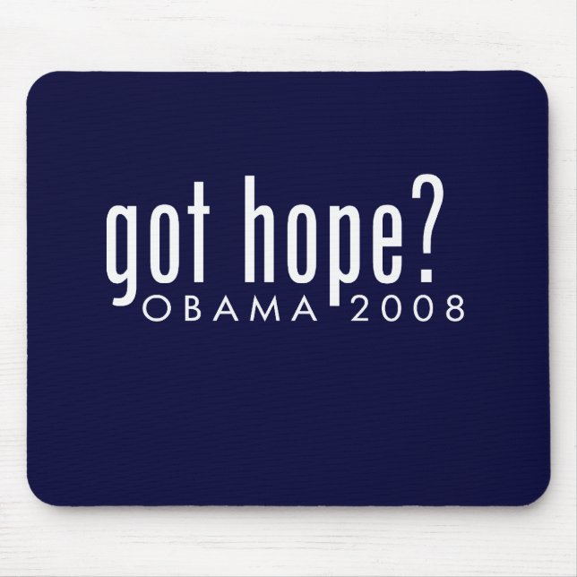 Mousepad Tapete do rato de Obama (Frente)