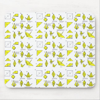 Mousepad Tapete do rato de Origami