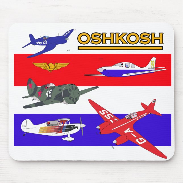 Mousepad Tapete do rato de Oshkosh (Frente)