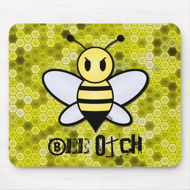 Mousepad Tapete do rato de Otch da abelha (Frente)