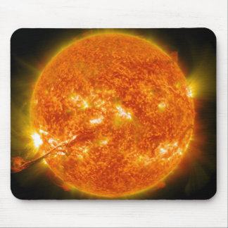 Mousepad Tapete do rato de queimadura de Sun