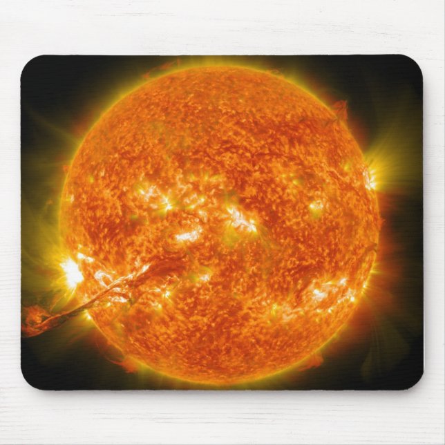Mousepad Tapete do rato de queimadura de Sun (Frente)