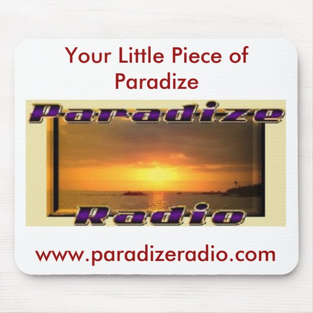 Mousepad Tapete do rato de rádio de Paradize (Frente)