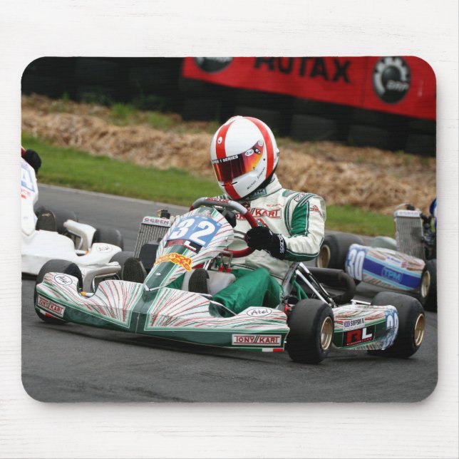 Mousepad Tapete do rato de Rotax Karting (Frente)