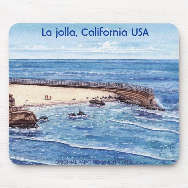 Mousepad tapete do rato de San Diego (Frente)