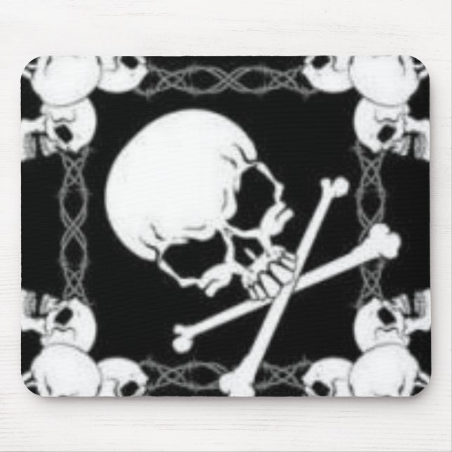 Mousepad Tapete do rato de Skullz (Frente)