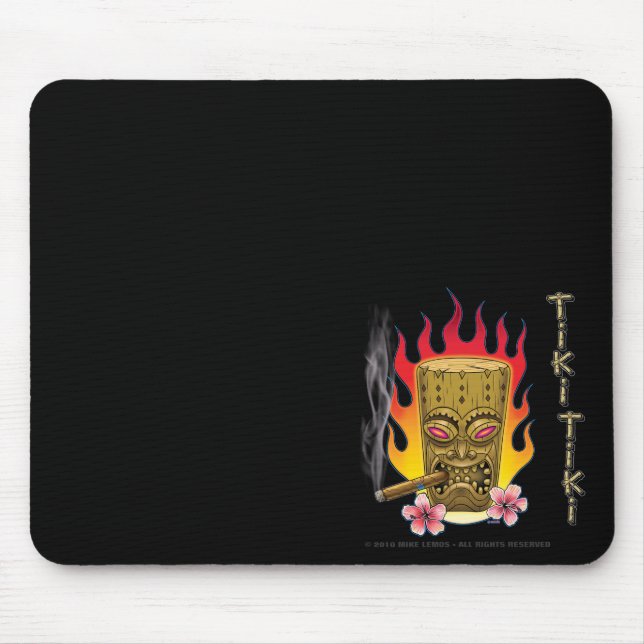 Mousepad Tapete do rato de Tiki Tiki (Frente)