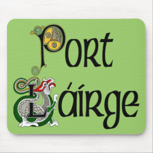 Mousepad Tapete do rato de Waterford (gaélico)