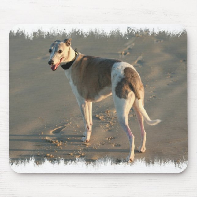 Mousepad Tapete do rato de Whippet (Frente)