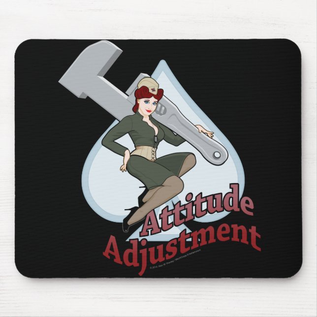Mousepad Tapete do rato do ajuste da atitude de MechCorps (Frente)