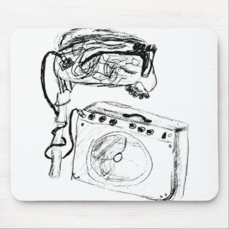 Mousepad Tapete do rato do ampère do cérebro