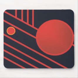 Mousepad Tapete do rato do art deco