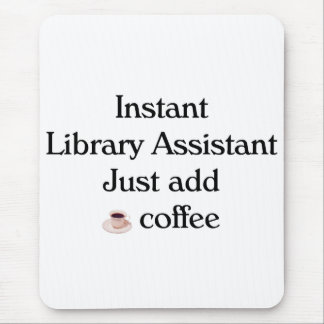 Mousepad Tapete do rato do assistente da biblioteca