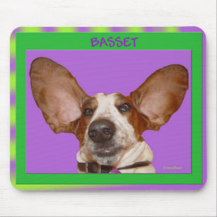 Mousepad Tapete do rato do Basset