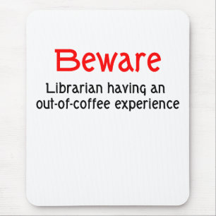 Mousepad Tapete do rato do bibliotecário