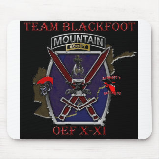 Mousepad Tapete do rato do Blackfoot da equipe