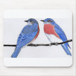 Mousepad Tapete do rato do Bluebird