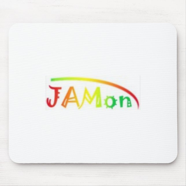 Mousepad tapete do rato do branco do jamon (Frente)
