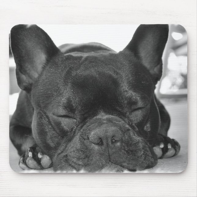 Mousepad Tapete do rato do buldogue francês (Frente)