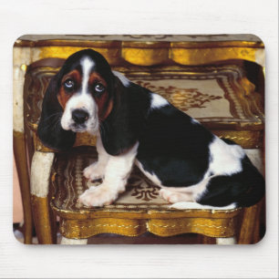 Mousepad tapete do rato do cão de basset