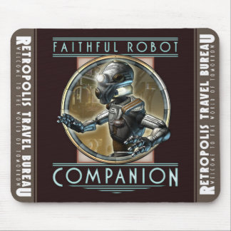 Mousepad "Tapete do rato do companheiro fiel do robô"