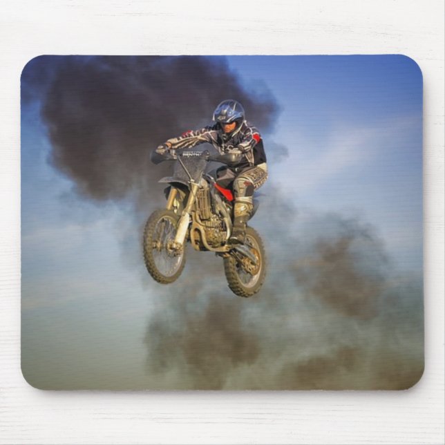 Mousepad Tapete do rato do conluio da bicicleta da sujeira (Frente)