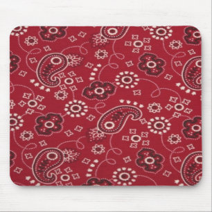 Mousepad Tapete do rato do design do Bandana de Paisley