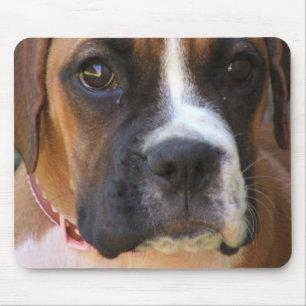 Mousepad Tapete do rato do design do cão do pugilista