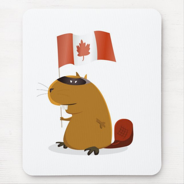 Mousepad Tapete do rato do dia de Canadá (Frente)