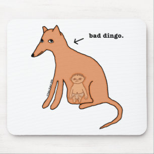 Mousepad "Tapete do rato do Dingo mau"