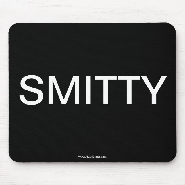 Mousepad Tapete do rato do "dinheiro" de SMITTY (Frente)