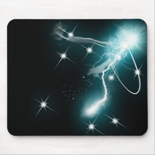 Mousepad Tapete do rato do efeito do fulgor