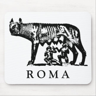 Mousepad Tapete do rato do Ela-Lobo de ROMA