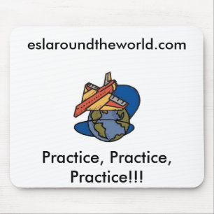 Mousepad Tapete do rato do ESL em todo o mundo