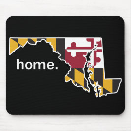 Mousepad Tapete do rato do estado de origem de Maryland