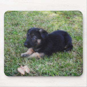 Mousepad Tapete do rato do filhote de cachorro do german