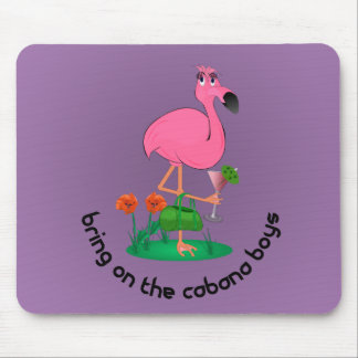 Mousepad Tapete do rato do flamingo