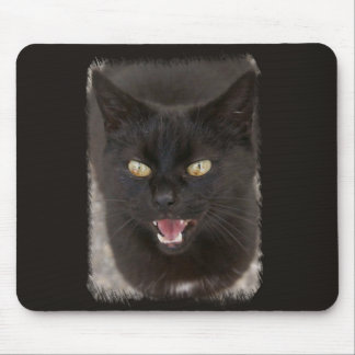 Mousepad Tapete do rato do gato preto