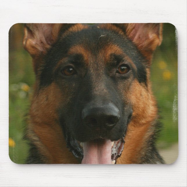 Mousepad Tapete do rato do german shepherd (Frente)