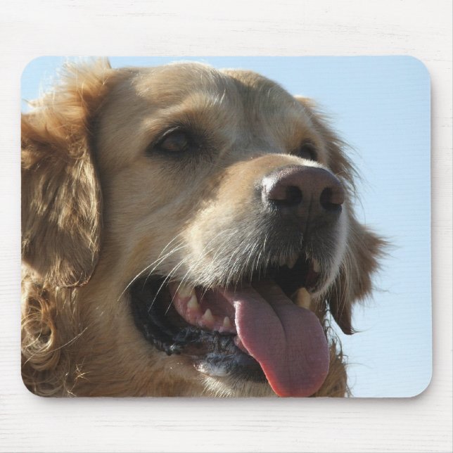 Mousepad Tapete do rato do golden retriever (Frente)