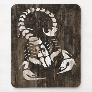 Mousepad Tapete do rato do horóscopo da Escorpião