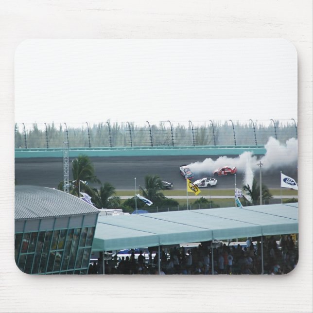 Mousepad Tapete do rato do impacto de Nascar (Frente)