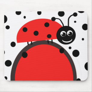 Mousepad Tapete do rato do joaninha