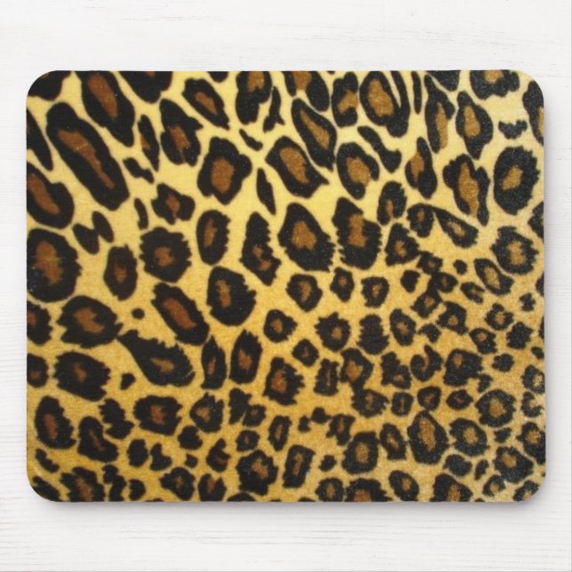 Mousepad Tapete do rato do leopardo (Frente)